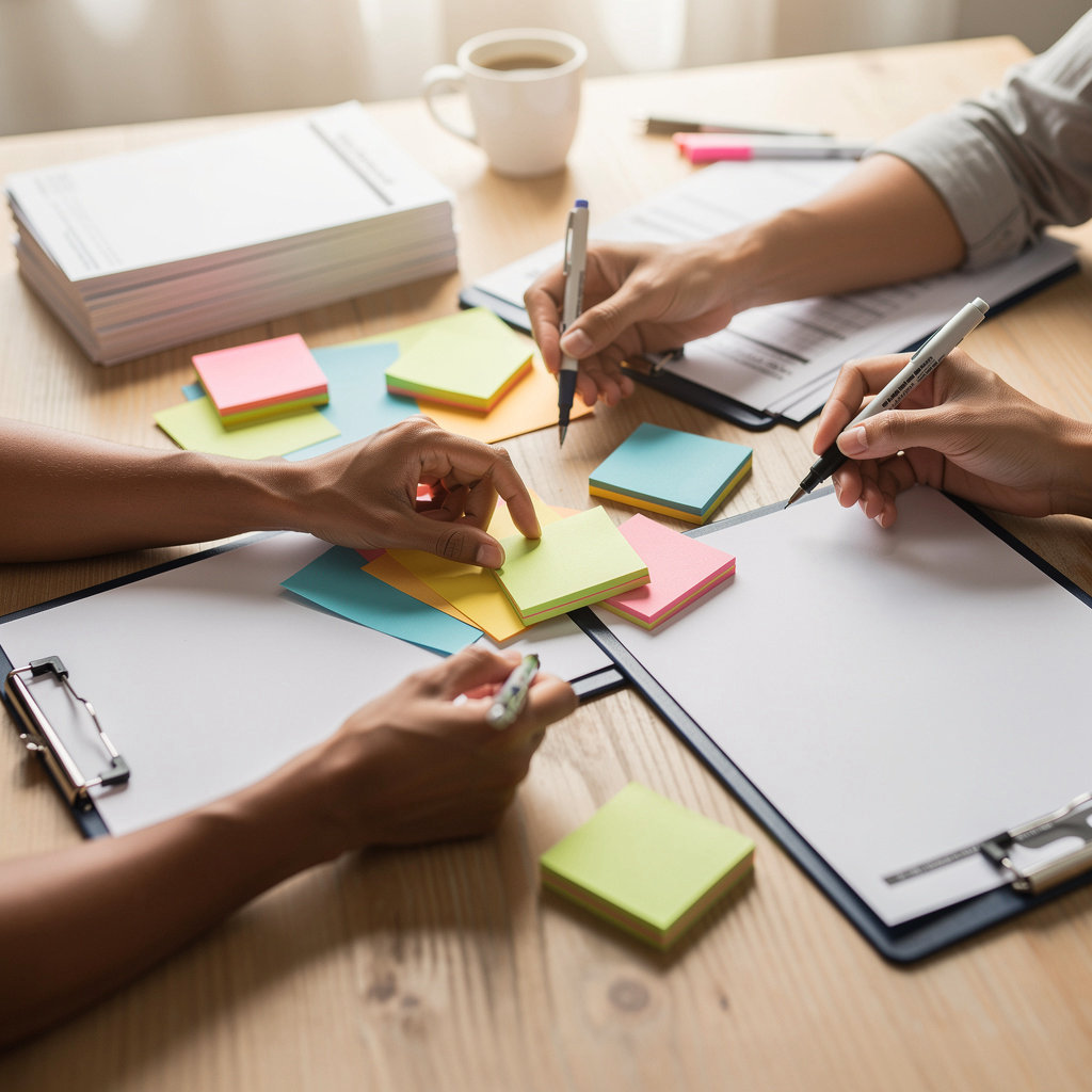 Alianza San Diego volunteers engaged in community organizing and advocacy work in San Ysidro